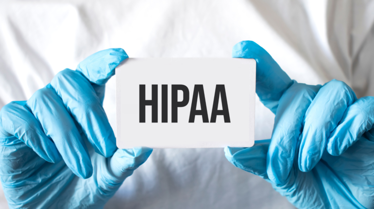 HIPAA compliance for medical records